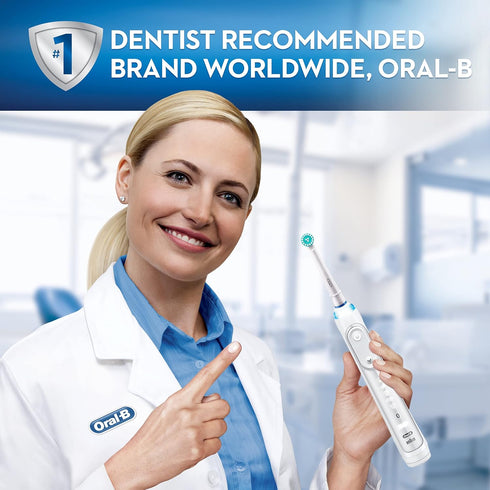 Oral-B Electric Toothbrush Replacement Head, Ortho, 1 Count (Pack of 1), White, for Braces