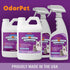 Stain and Odor Remover, 16 oz Ready to Use Spray, Lavender Scented Pet Odor Eliminator for Carpet and Furniture