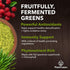 PlantFusion Fruitful Super Greens Powder, Fermented Juice Blend with Digestive Enzymes, Organic, Vegan, 8.46 oz, 30