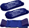 Medvice Reusable Hot and Cold Ice Packs - 2 Gel Wraps for Injuries, Joint Pain, Muscle Soreness, Adjustable & Flexible