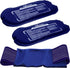 Medvice Reusable Hot and Cold Ice Packs - 2 Gel Wraps for Injuries, Joint Pain, Muscle Soreness, Adjustable & Flexible