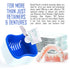 Retainer and Denture Cleaner Tablets, 90 Tablets, 3 Month Supply for Night Guards, Dental Appliance