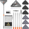 85" Wall Mop Cleaner - Long Handle with Stainless Steel Hook, 180° Rotating Duster Tool for Walls, Ceiling & Floors
