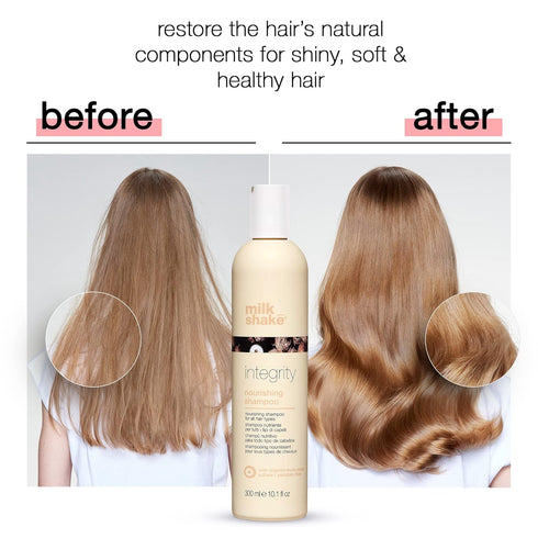 milk_shake Integrity Nourishing Shampoo, Anti Frizz with Muru Muru Butter, 1.7 Fl Oz