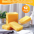 Tioncy 12 Pcs Large Sponges Bulk, 7.5 x 5.5 x 1.9 Inch Grouting Sponge Set for Car Wash and Cleaning Dishes