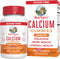 MaryRuth Organics Calcium Supplement | Sugar Free Calcium Gummies for Strong Bones, 60 Count