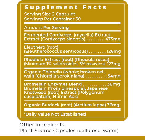 AdrenaVen by Premier Research Labs - 30 Servings, Organic Adrenal Health Supplement, 60 Plant-Source Capsules