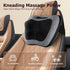 VIKTOR JURGEN Back Massager - Neck Massager with Heat, Electric Shiatsu Pillow for Full Body Muscle Relief