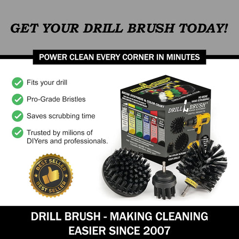 Industrial Cleaning Accessories - Brushes for Stain and Rust Remover, BBQ Cleaning Kit, Electric Grill Brush