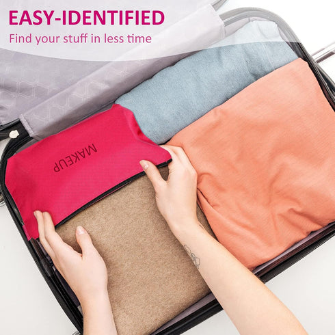 10 Pieces Canvas Makeup Bags Bulk, Travel Cosmetic Pouches, Multi-Purpose Blank Toiletry Bags with Zipper for Women