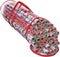 Primode Wrapping Paper Storage Bag, Gift Wrap Organizer for 40 Inch Rolls, Heavy Duty Clear PVC Bag (Red)