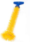 Universal Garbage Disposal Brush, 11-Inches, Sturdy Grip Handle, Yellow