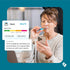 Kinsa QuickCare Smart Digital Thermometer, Medical Termometro FDA Cleared