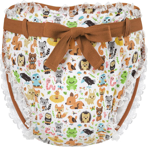 Littleforbig Cotton Adult Ribbon Omutsu Diaper Wrap Cover Washable Adjustable Reusable Waterproof
