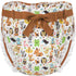 Littleforbig Cotton Adult Ribbon Omutsu Diaper Wrap Cover Washable Adjustable Reusable Waterproof