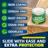 Qucship 6oz Wood Lubricant & Wax - Sliding Drawer & Door Hinge Lubricant, Restore & Maintain Wooden Slide, Paste Wax
