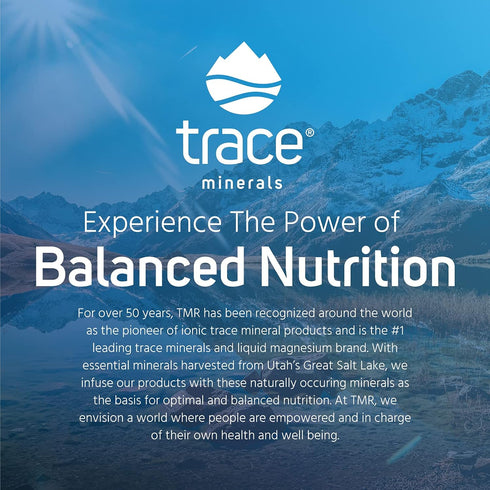 Trace Minerals | ConcenTrace Capsules | Daily Magnesium & Potassium Supplement | Vegan, Non-GMO, Gluten-free | 90