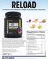 NutraBio Reload Powerful Muscular Recovery Formula - Post-Workout Supplement, 30 Servings, Grape Berry Crush