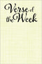 Piggyback Shop Verse of the Week Blank Note Cards 4x6 (50 Notecards)