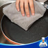 MR.SIGA Microfiber Cleaning Cloth, All-Purpose Towels, Pack of 12, Grey, 32 x 32 cm