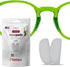 Setex Gecko Grip Ultra-Thin Anti Slip Eyeglass Nose Pads - 5 Clear Pairs, USA Made, 0.6mm x 7mm x 16mm