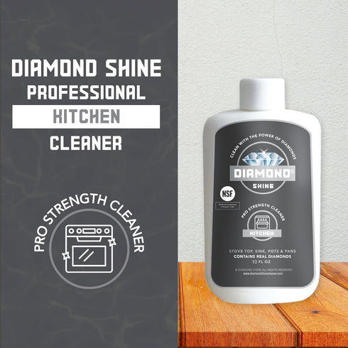 Pack Diamond Shine Ultimate Cooktop Cleaner Combo Smooth Top, Range Top, Ceramic, Electric, Gas, Induction