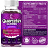 Quercetin Gummies - 60 Gummies (2 Pack) - Extra Strength Immune System Booster with Bromelain, Vitamin C, Zinc &