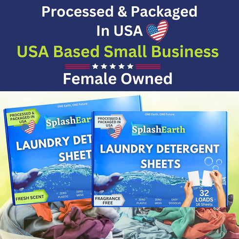 SCENT-32 Travel Laundry Detergent Sheets, Liquidless Washer Sheet, Eco Friendly Laundry Sheets Detergent