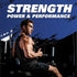 EHP Labs CREA-8 Creatine Monohydrate Powder - Unflavored Supplement for Muscle Growth, 100 Servings (500g)