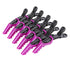 HH&LL Hair Clips for Women, Wide Teeth & Double-Hinged Design, Professional Quality Alligator Styling Clips - 10 Pack