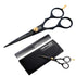 Sanguine Hair Scissors, 5.5 inch, with Presentation Case & Tip Protector for Hairdressers, Barbers, Personal Use