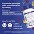 MaryRuth Organics Sugar Free Immunity Gummies, 90ct | Powerful Blend with Elderberry, Vitamin C, Zinc, D3 & Echinacea