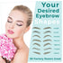 Ladies Shaving Razors - 3R Factory Eyebrow Razors for Women, Face & Neck, Safety Cover (Packs of 6)