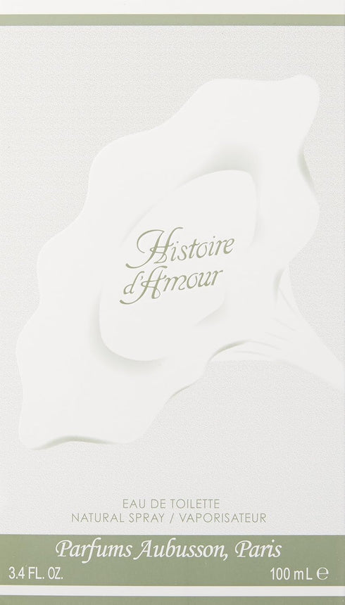 Histoire D'amour By Aubusson For Women. Eau De Toilette Spray 3.4 Ounces