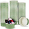 Maxdot 60pcs 5oz Dessert Cups, Disposable Ice Cream Cups, Paper Frozen Yogurt Bowls,