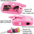 3 Pink Bedwetting Enuresis Alarm with Loud Sound & Strong Vibration for Boys or Girls