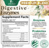 Digestive Enzymes with Probiotics - Probiotic Multi Enzymes with Probiotics and Prebiotics for Digestive Health and Bloating Relief for Women and Men, Daily Enzymes for Gut & Digestion - 120 Capsules