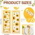100 Pieces Silverware Bags Sunflower Party Supplies Wedding Silverware Sleeves Sunflower Themed Utensil Holder Paper Silverware Bag Disposable Cutlery Holder for Wedding Sunflower Party Decorations by Tinlade