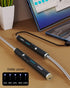 VEHHE USB Lighter, Rechargeable Electric Candle Lighter with Safety Lock, 360° Flexible Long Neck for Cooking