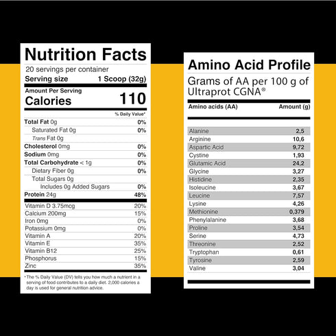 PROTE & CO Lupin-Based Vegan Protein Powder, Banana Flavor, 1.41 Lb.