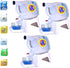 Skywin Laundry Detergent Holder Organizer, 3 Pack Soap Cup Storage Tray for Laundry Room