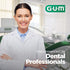 GUM 888JC Advanced Care Flossers, Fresh Mint with Vitamin E & Fluoride, 150 Count (Pack of 4)
