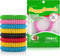 12 Pack Mosquito Repellent Bracelets, Individually Wrapped, DEET Free, Natural and Waterproof Bands