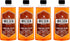 Milsek Orange Oil Furniture Polish and Cleaner - 4 Pack, 12 fl oz