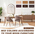 Wood Furniture Repair Kit 15Pcs - 6 Colors Wood Filler for Hardwood, Laminate, Vinyl Floor Repair