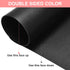 Makeup Mat for Vanity, Waterproof Oil-Proof Dust-Resistant Desk Protection, Ideal for Makeup Tables (15.7"X23.6", Black)