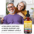 Liberty Lifestyle 4oz Organic Maca Root Liquid Drops with Ashwagandha, Nettle, Fenugreek, Beet Root and L-Arginine
