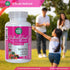Whole Food Multivitamin for Women - Vegan, Non-GMO - 90 Capsules with Folate, B12 Methyl, Vitamins, Minerals,