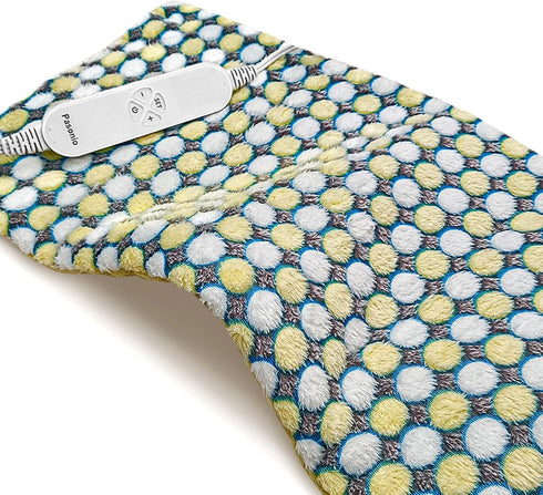 Full Weighted Heating Pad for Back Pain Relief, 2.3lb Electric Heat Pad for Shoulder/Neck/Knee, XL 12"x24"