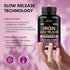 Iron Supplement for Women - 60 Capsules 65mg (Ferrous Sulfate 325mg) for Energy Support with Vitamins C, D3, B6, B12 &
